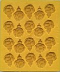 Carnation, Yellow Flexible Mold - 