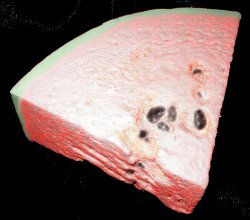 Watermelon Wedge, Lg. Silicone Flexible Mold - 