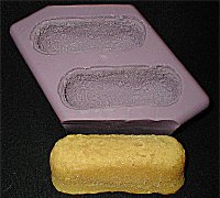 Spongecake Snack Cake Silicone Mold - 