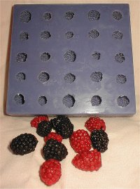 Dimpled Blackberry Silicone Mold - 