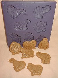 Animal Crackers Silicone Mold - 