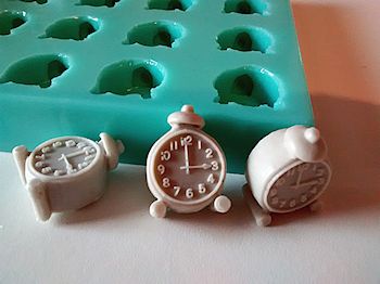 Mini Alarm Clock Silicone Mold - 