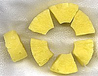 Pineapple Chunks Silicone Flexible Mold - 