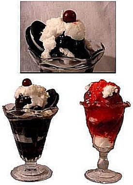 Sundae Candles