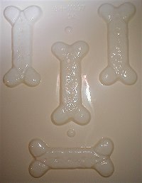 Large Dog Bone, HT Plastic Mold - 