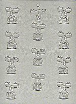 Mini Moose, Plastic Mold - 