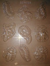 Creepy Crawlies, Plastic Mold - 