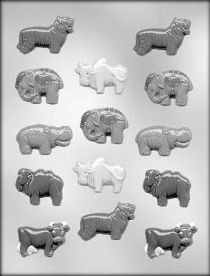 Animal Crackers-Assortment Plastic Mold - 
