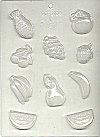Mixed Fruit, Plastic Mold - 