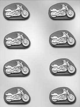 2in. Motorcycle Plastic Mold - 