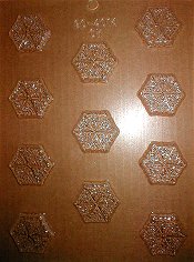 Celtic Snowflakes Plastic Mold - 