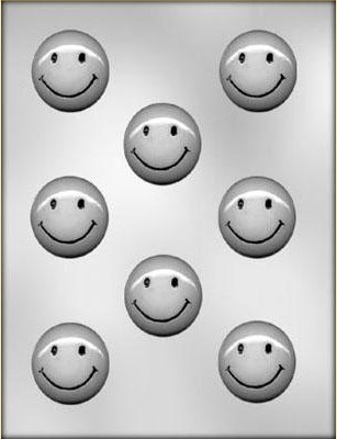 Domed Happy Face - 