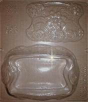 Fancy Pour Box, Plastic Mold - 