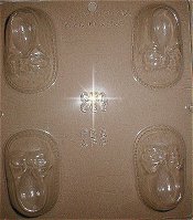 Baby Bootie Soap, Plastic Mold - 