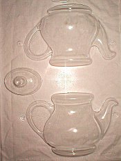 3D Teapot, Plastic Mold - 