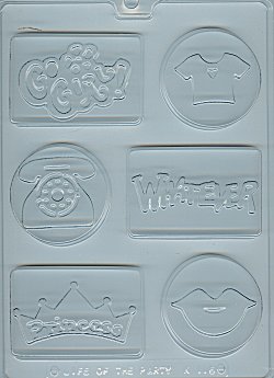 Kool Kids Soap Mold, Plastic Mold - 