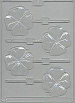 Lg 4 Leaf Clover, Plastic Mold - 