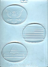 USA Oval Molds, Plastic Mold - 