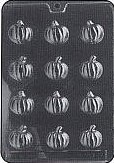 Pumpkin Halves, Plastic Mold - 