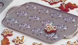 Nonstick Gingerbread Cookie Pan - 