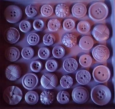 Asst Buttons Silicone Mold - 