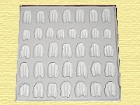 Mini Pecans Silicone Flexible Mold - 