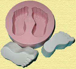 Foot Bomb Silicone Mold - 