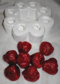 Lg WHOLE Strawberry Silicone Flexible Mold - 