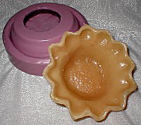 3in. Tiny Sunburst Full Crust Silicone Mold - 