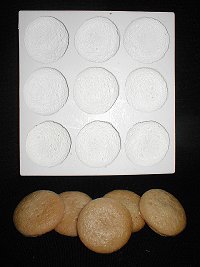 Vanilla Wafer Flexible Mold - 