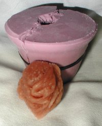 Peach Half and Pit Silicone Molds - 
