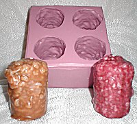 Grubby Votive Silicone Mold - 