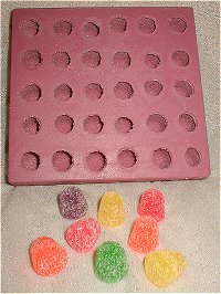 Gum Drops Silicone Mold - 