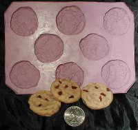 Mini Choco-Chunk Cookie Silicone Mold - 