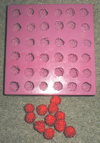 Tiny Raspberry Silicone Mold - 