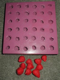 Tiny Whole Strawberry Silicone Mold - 