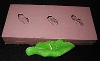 Leaf Floater 2pc Silicone Mold - 