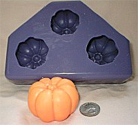 Small Pumpkin Silicone Mold - 