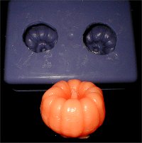 Med. Pumpkin Silicone Mold - 