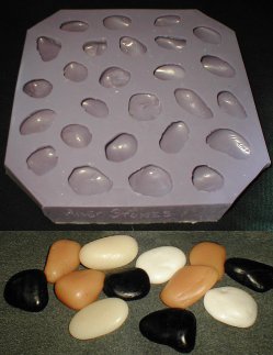 River Stones Silicone Mold - 