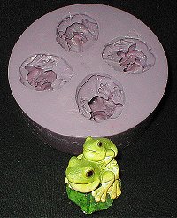 Frog Buddies Silicone Mold - 