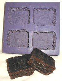 Mini Brownie Silicone Mold - 