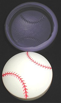 Baseball Soap Silicone Mold - 