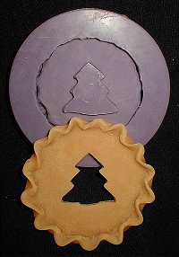 5in. Butterfly Topper Crust Silicone Mold - 