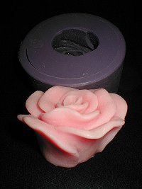 2.5in. Rose Floater Silicone Mold - 