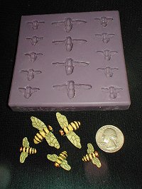 Bee Assortment Silicone Mold - 