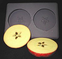 Round Apple Slice Silicone Mold - 