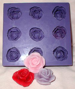 Mini Roses Silicone Mold - 
