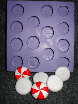 Mint Candies Silicone Mold - 