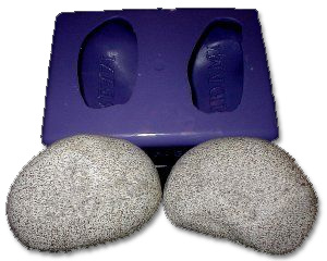 Large Rocks Silicone Mold - 